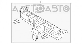 Планка телевизора верхняя Mitsubishi Outlander Sport ASX 10- новый OEM оригинал