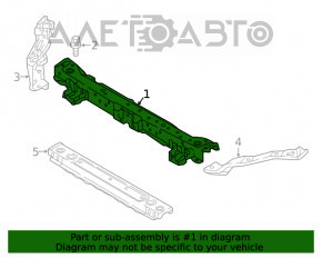 Bara de sus a televizorului Mitsubishi Eclipse Cross 18 - nou OEM original