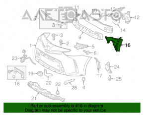 Suport bara fata stanga Toyota Prius V 15-17, nou, original