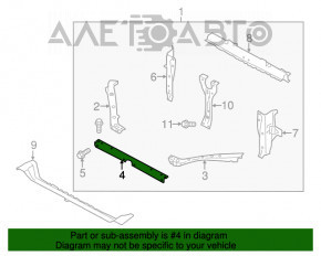 Suport TV superior Subaru XV Crosstrek 13-17 nou original OEM