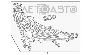 Решетка радиатора grill Toyota Camry v70 18-20 SE\XSE OEM