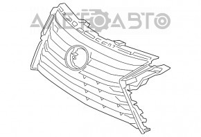 Решетка радиатора grill верх Lexus RX350 RX450h 16-19