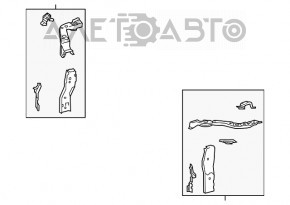 Ocular stâng pentru Lexus ES300h ES350 13-15, nou, original OEM.