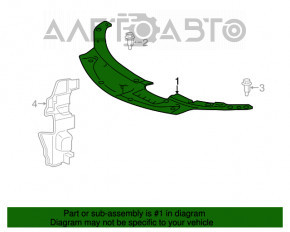 Husa televizor Toyota Avalon 13-18 nou OEM original