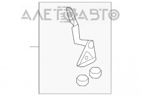 Петля капота правая Toyota Rav4 06-12 OEM