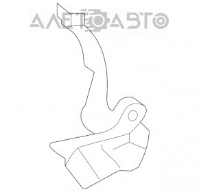 Петля капота правая Lexus ES300 ES330