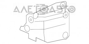 Protecția arcului motorului dreapta pentru Lexus RX350 RX450h 16-22