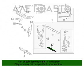 Suport aripi față stânga Toyota Rav4 06-10 nou