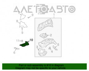 Capac motor stânga Lexus GX470 03-09