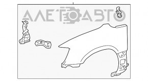 Крыло переднее правое Lexus RX300 98-03