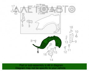 Bara de protecție față stânga pentru Lexus RX300 98-03