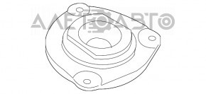 Suportul frontal dreapta pentru Nissan Leaf 11-17, nou, original OEM