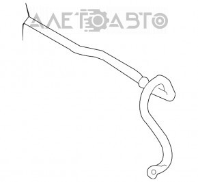 Stabilizatorul frontal Nissan Versa Note 13-19 23mm