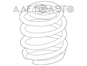 Arcul de suspensie frontal stânga Kia Sorento 10-15 2.4