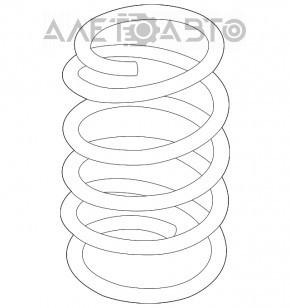 Arcul de suspensie frontal stânga Kia Forte 4d 14-18