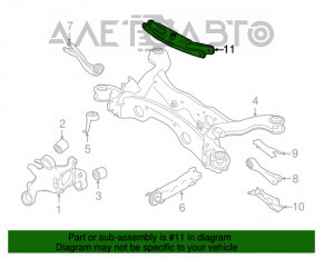 Maneta inferioară sub arc spate stânga Infiniti QX30 17- FWD