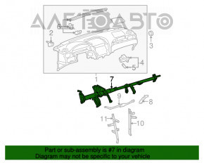 Tubul de subtorpilă pentru Toyota Solara 2.4 04-08