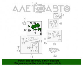 Panoul de instrumente pentru Toyota Highlander 08-13