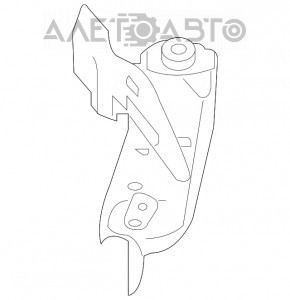 Suport spate, stânga față, Nissan Murano z51 09-14