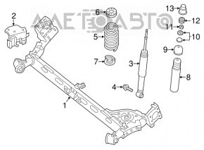 Bara spate Nissan Sentra 13-15