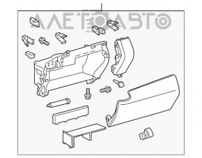 Перчаточный ящик, бардачок Lexus RX350 RX450h 10-12 беж