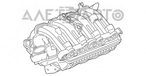 Коллектор впускной Chevrolet Volt 11-15