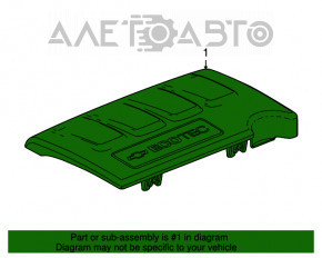 Capacul motorului Buick Encore 13-19