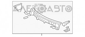 Поддон дворников металл Toyota Camry v40