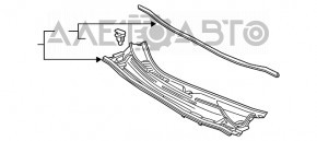 Grila stergatoarelor din plastic pentru Lexus CT200h 11-17