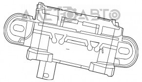 SENZOR DE VITEZĂ DE VIRARE Jeep Compass 11-16