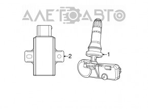 Tire Pressure Module Dodge Journey 11-