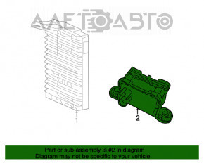 Yaw Rate Body Sensor Dodge Challenger 11-14