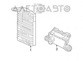 Yaw Rate Body Sensor Dodge Challenger 11-14