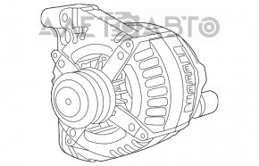 Generatorul Fiat 500 12-17 face zgomot.