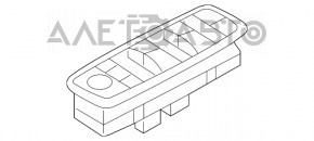 Controlul geamului electric din față, stânga, Chrysler 200 15-17