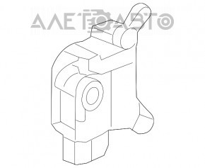 Actuatorul motorului de acționare a ventilației încălzitorului VW Passat b7 12-15 SUA sub climă.