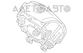 Airbagul de siguranță în volanul șoferului pentru Hyundai Tucson 16-20, nou, original OEM.