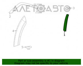 Capac usa laterala dreapta spate Dodge Charger 11-