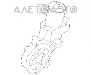 Geam electric cu motor spate dreapta Mitsubishi Eclipse Cross 18-