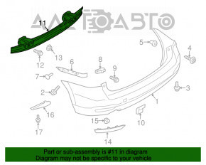 Amplificatorul pentru bara spate Subaru Forester 14-18 SJ