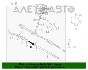 Bară de direcție stânga Hyundai Santa FE Sport 13-18, nou, original OEM