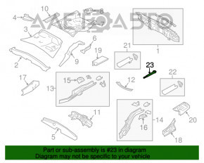 Clema de tractare Subaru Forester 14-18 SJ