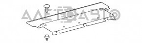 Capacul portbagajului din fata al Toyota Prius 2004-2009 este bej