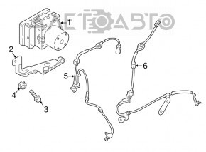 ABS ABS Hyundai Tucson 16-18 pre-restilizare