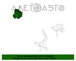 ABS ABS Hyundai Sonata 11-15 hibrid