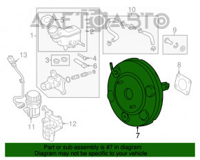 Amplificator de vid Kia Soul 14-19