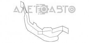 Element de blocare a capotei Mitsubishi Eclipse Cross 18 - nou original OEM