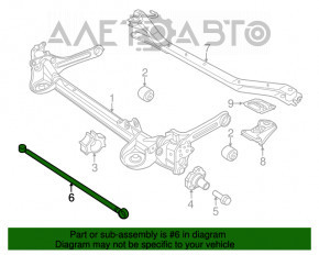 Bara spate VW Jetta 11-13 SUA