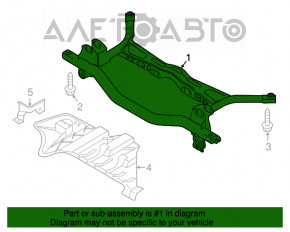 Bara spate pentru VW Beetle 12-19