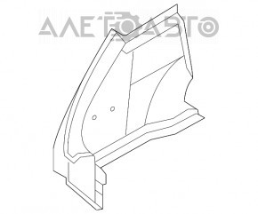 Capotă arc stânga VW Beetle 12-19